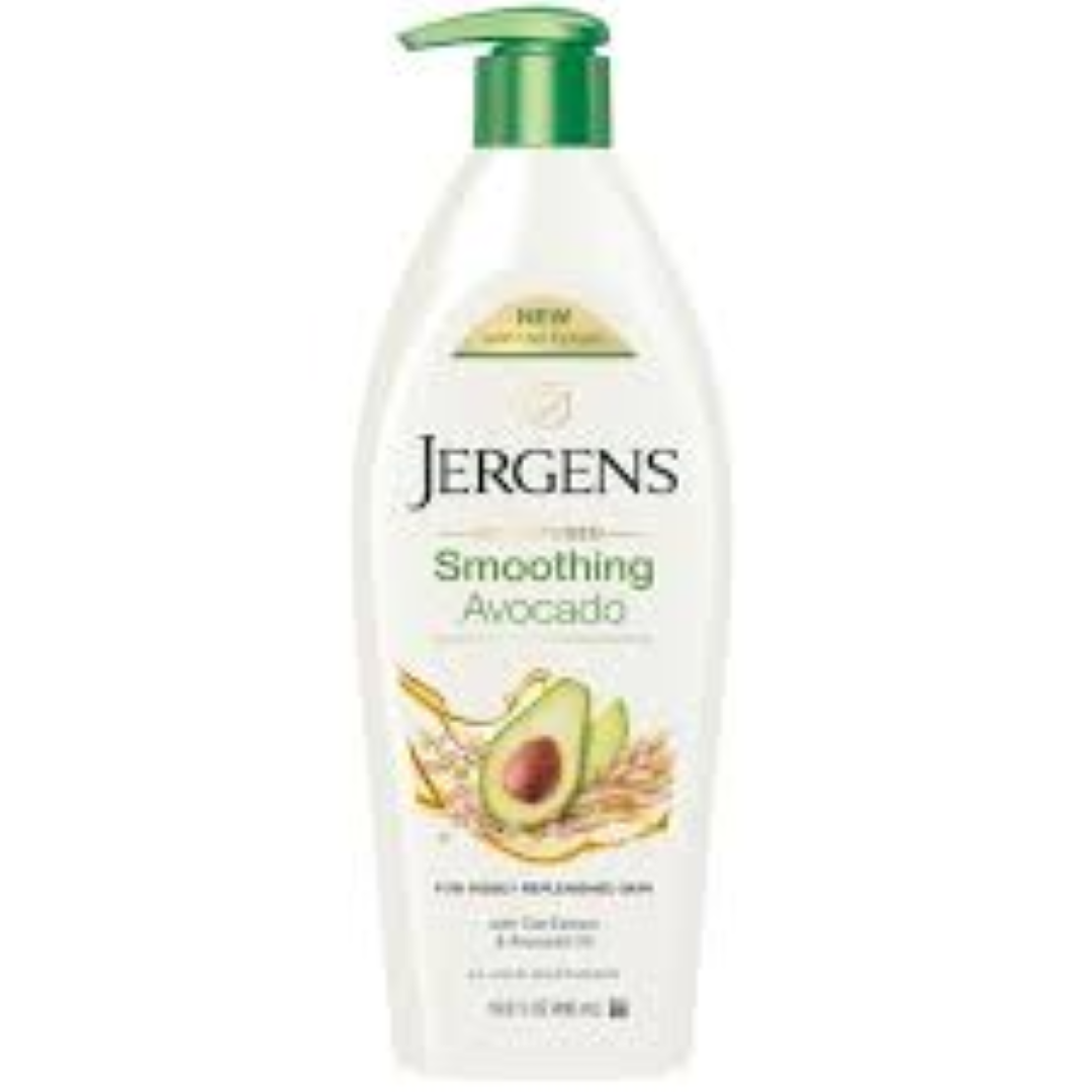 JERGENS BODY LOTION SMOOTHING AVOCADO 496ML